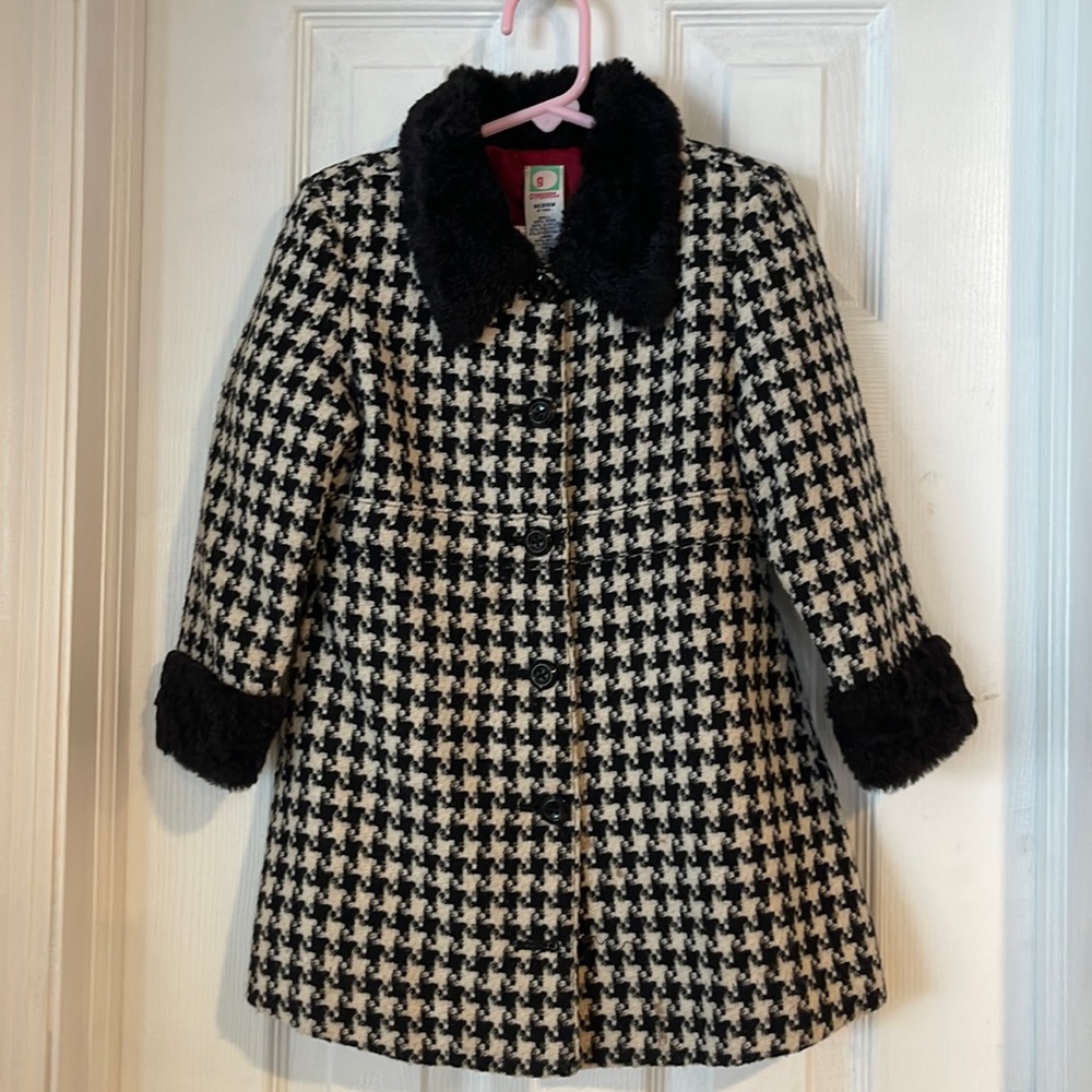 Girls furry coat